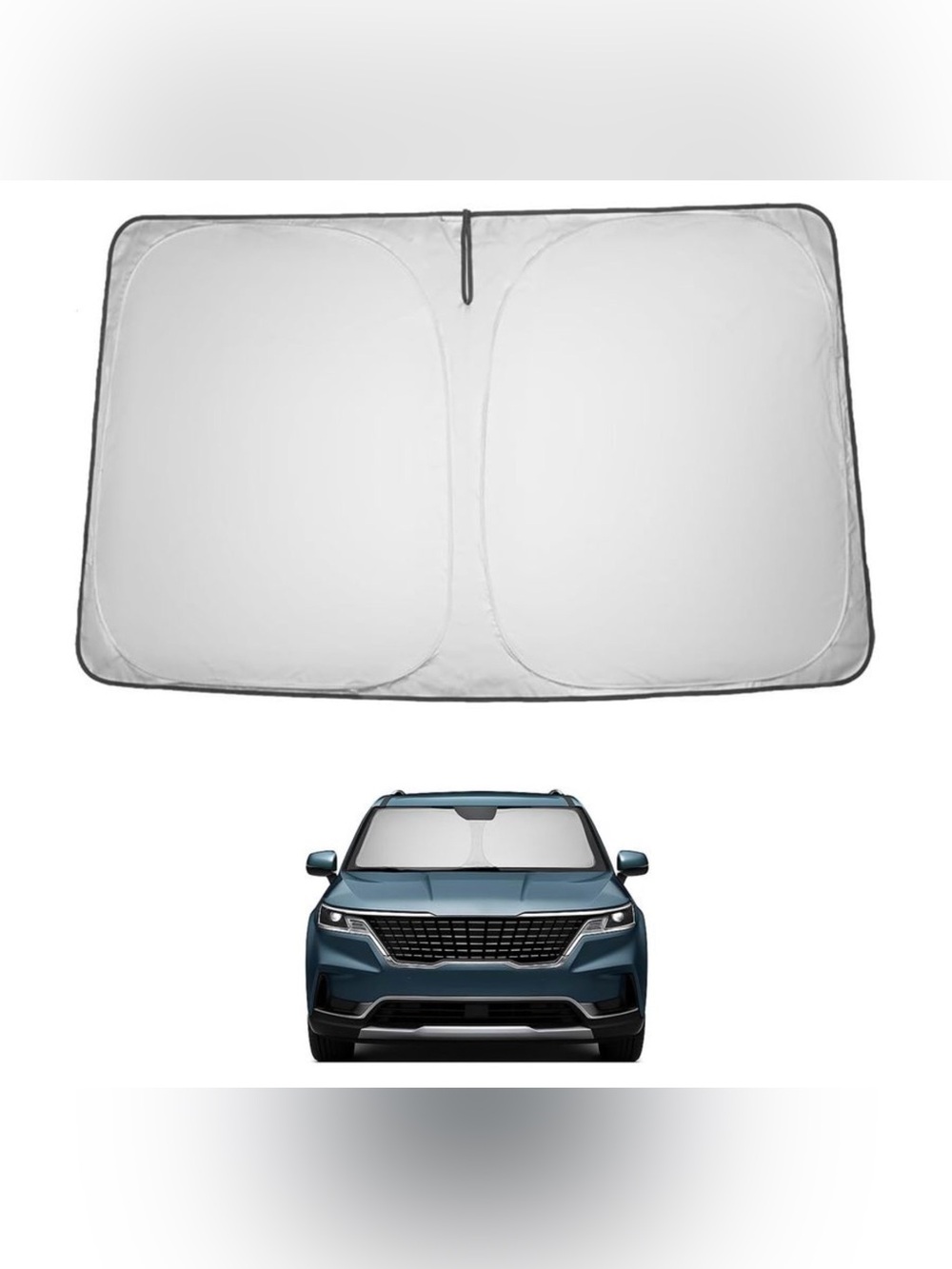 Proadsy Windshield Sun Shade for Kia Carnival